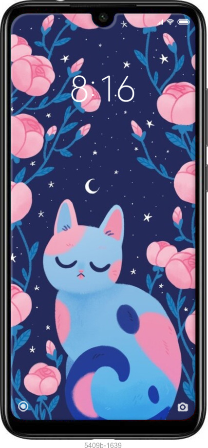 TPU чехол № 5409 для Xiaomi Redmi Note 7 - 5409b-1639 изображение 