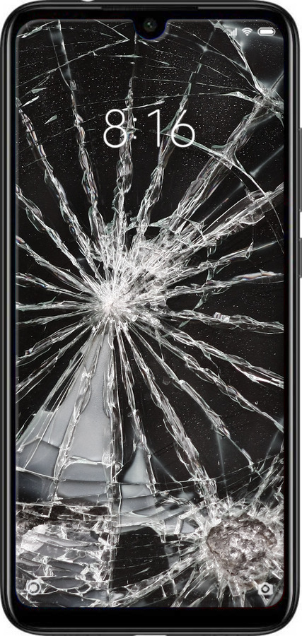 TPU чехол Glass для Xiaomi Redmi Note 7 - 6608b-1639 изображение 
