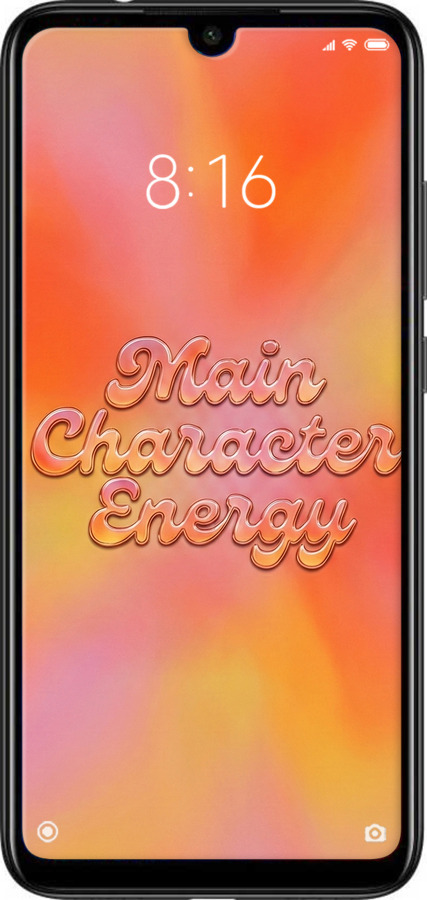 TPU чехол Aura Gradient Main Character Energy Aesthetic Y2K для Xiaomi Redmi Note 7 - 6783b-1639 изображение 