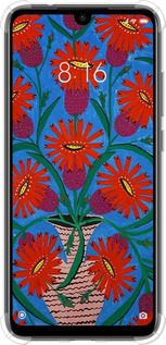 Силикон с усиленными углами чехол Примаченко для Xiaomi Redmi Note 7 - 5909sp-1639 изображение 