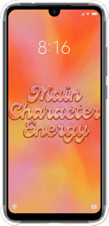 Силикон с усиленными углами чехол Aura Gradient Main Character Energy Aesthetic Y2K для Xiaomi Redmi Note 7 - 6783sp-1639 изображение 