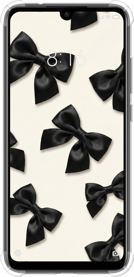 Силіконовий протиударний с посиленими кутами чехол Dark Coquette для Xiaomi Redmi Note 7 - 6765sp-1639 изображение 