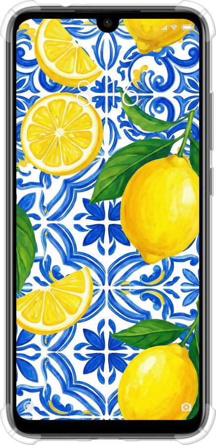 Силіконовий протиударний с посиленими кутами чехол Grocery Girl Italian Summer для Xiaomi Redmi Note 7 - 6766sp-1639 изображение 