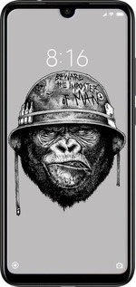 Силиконовый чехол military monkey для Xiaomi Redmi Note 7 - 4177u-1639 изображение 