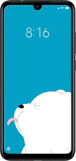 Силиконовый чехол Мишка 1 для Xiaomi Redmi Note 7 - 4358u-1639 изображение 