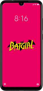 Силіконовий чехол bat girl для Xiaomi Redmi Note 7 - 4533u-1639 изображение 