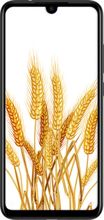 Силіконовий чехол Колоски пшениці для Xiaomi Redmi Note 7 - 5866u-1639 изображение 