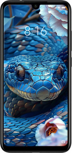 Силіконовий чехол Blue Snake для Xiaomi Redmi Note 7 - 6079u-1639 изображение 