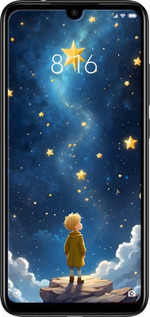 Силиконовый чехол Маленький принц для Xiaomi Redmi Note 7 - 6326u-1639 изображение 