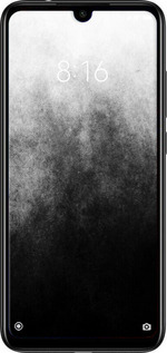 Силиконовый чехол Абстрактная композиция в серых тонах для Xiaomi Redmi Note 7 - 6477u-1639 изображение 