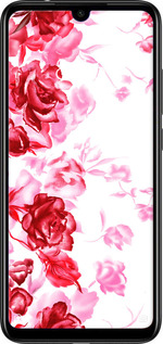 Силиконовый чехол Нарисованные розы для Xiaomi Redmi Note 7 - 724u-1639 изображение 