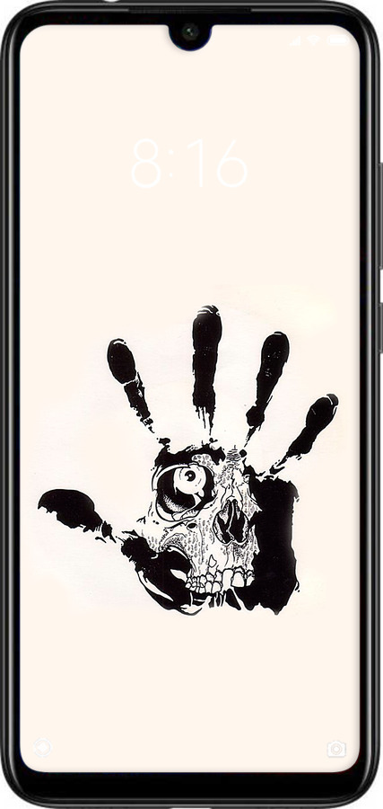 Силиконовый чехол Biohazard 5 для Xiaomi Redmi Note 7 - 4821u-1639 изображение 