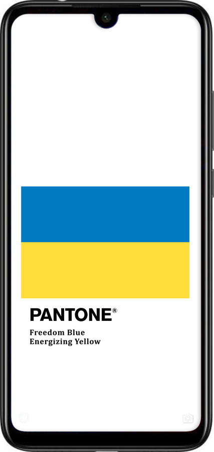 Силиконовый чехол Прапор Пантон для Xiaomi Redmi Note 7 - 5275u-1639 изображение 