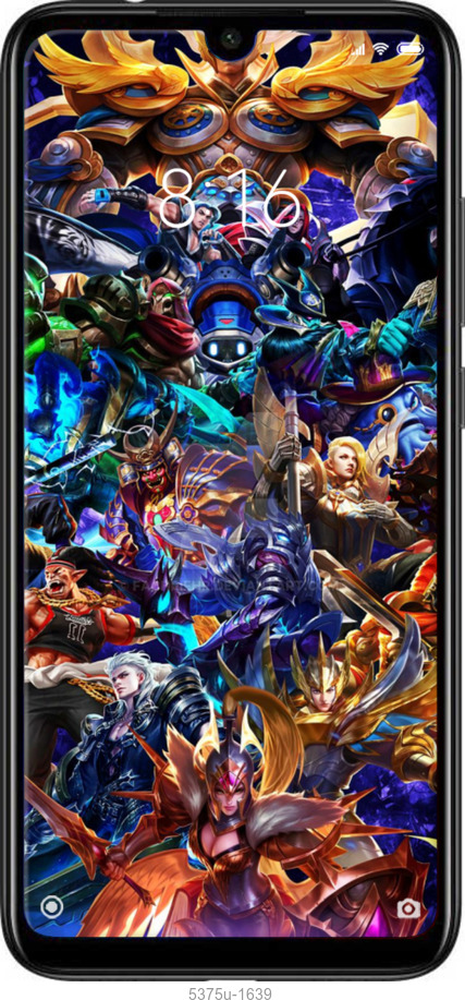 Силиконовый чехол № 5375 для Xiaomi Redmi Note 7 - 5375u-1639 изображение 