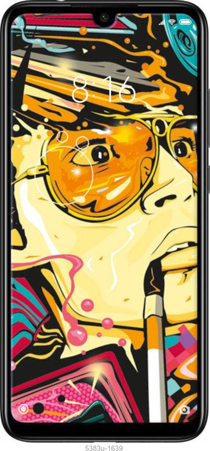 Силиконовый чехол № 5383 для Xiaomi Redmi Note 7 - 5383u-1639 изображение 