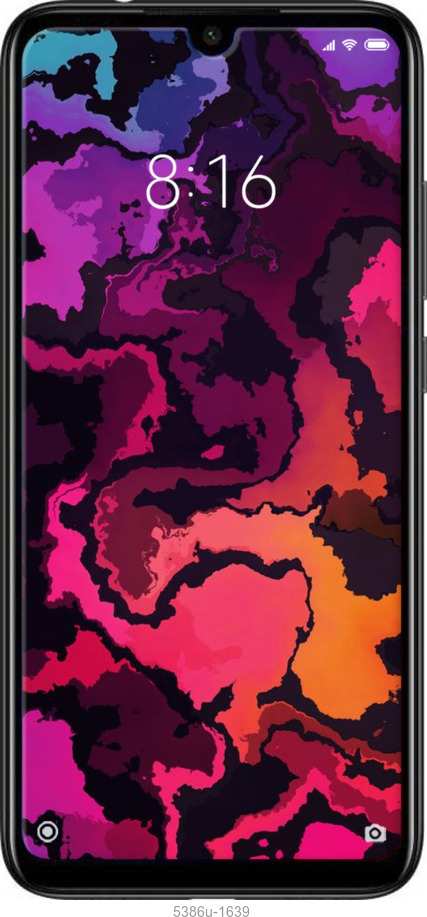 Силиконовый чехол № 5386 для Xiaomi Redmi Note 7 - 5386u-1639 изображение 