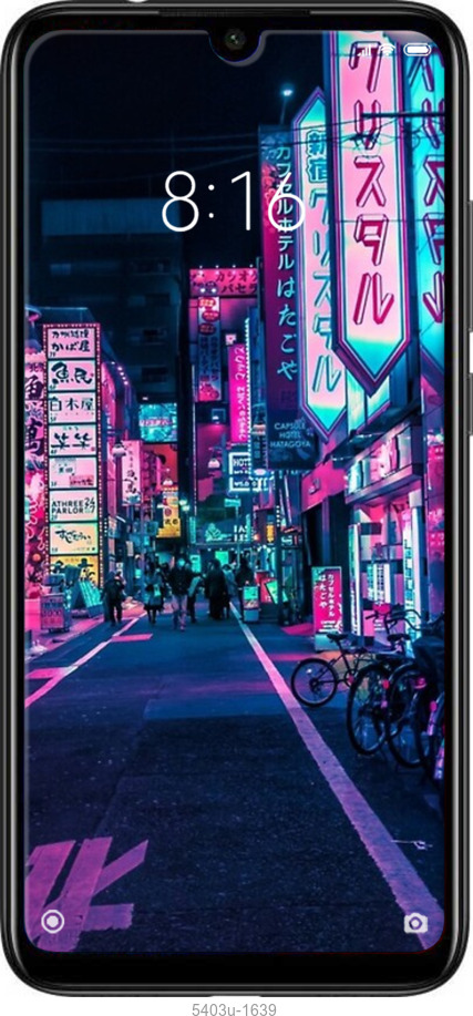 Силиконовый чехол № 5403 для Xiaomi Redmi Note 7 - 5403u-1639 изображение 