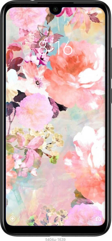 Силиконовый чехол № 5404 для Xiaomi Redmi Note 7 - 5404u-1639 изображение 