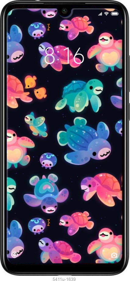 Силіконовий чехол № 5411 для Xiaomi Redmi Note 7 - 5411u-1639 изображение 