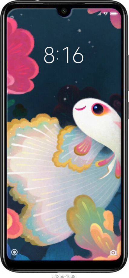 Силиконовый чехол № 5425 для Xiaomi Redmi Note 7 - 5425u-1639 изображение 