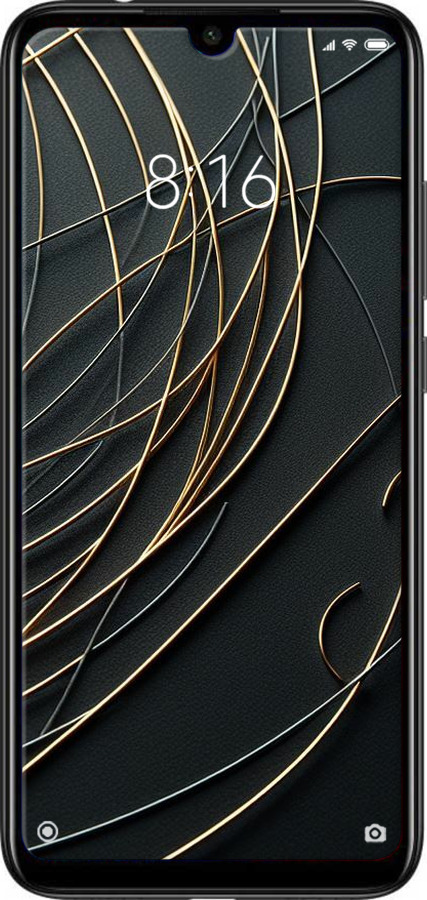 Силиконовый чехол Связь между мирами для Xiaomi Redmi Note 7 - 5837u-1639 изображение 
