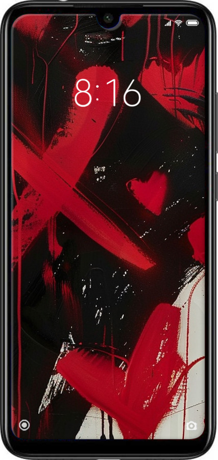 Силиконовый чехол XO Love для Xiaomi Redmi Note 7 - 6044u-1639 изображение 