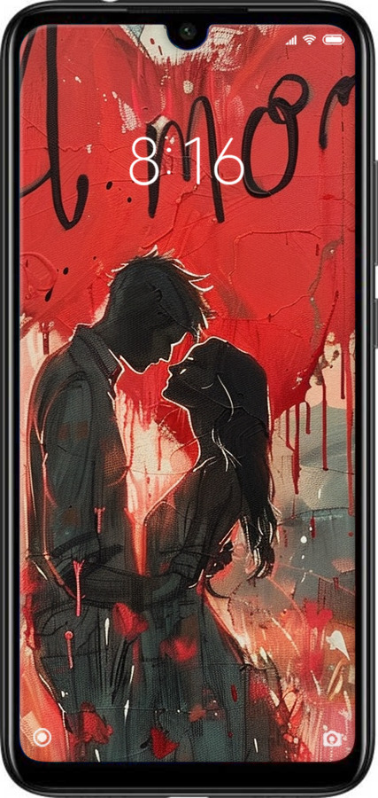 Силиконовый чехол Amore для Xiaomi Redmi Note 7 - 6047u-1639 изображение 