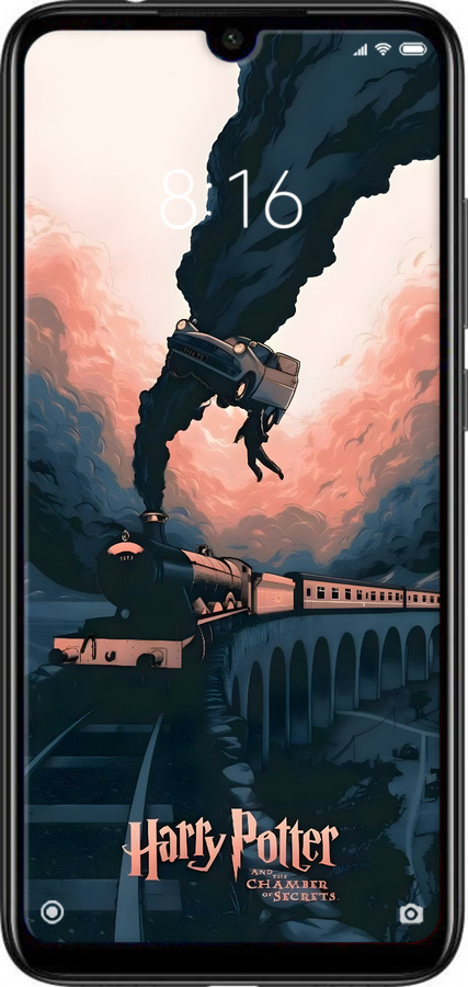 Силіконовий чехол Гаррі Поттер для Xiaomi Redmi Note 7 - 6331u-1639 изображение 
