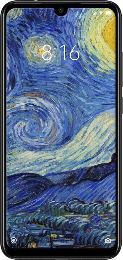 Силиконовый чехол «Звездная ночь» Винсента Ван Гога для Xiaomi Redmi Note 7 - 6433u-1639 изображение 