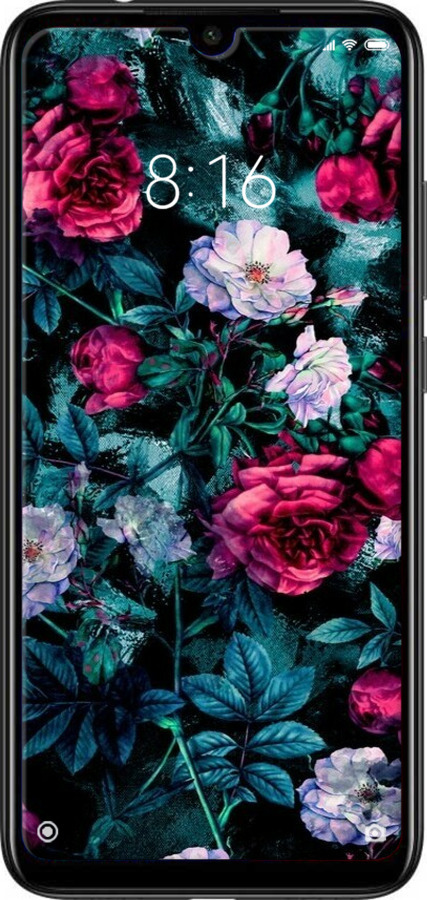 Силіконовий чехол Сад та троянди для Xiaomi Redmi Note 7 - 6483u-1639 изображение 