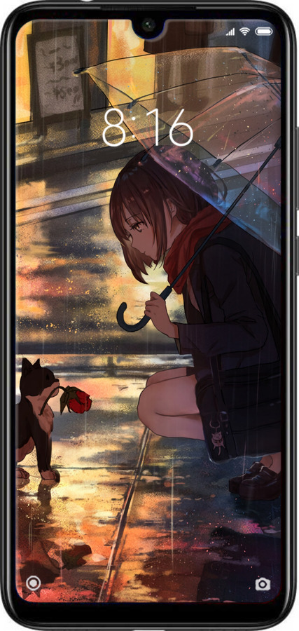 Силіконовий чехол Anime для Xiaomi Redmi Note 7 - 6609u-1639 изображение 