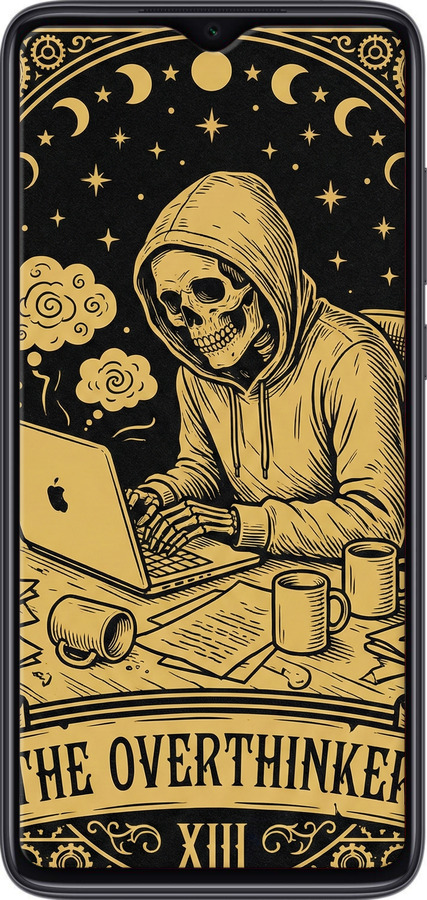 TPU чехол The Overthinker для Xiaomi Redmi Note 8 Pro - 6774b-1783 изображение 