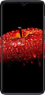 3D пластиковий матовий чехол Яблуко для Xiaomi Redmi Note 8 Pro - 6022m-1783 изображение 
