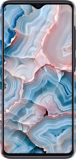 3D пластиковий матовий чехол Мрамор для Xiaomi Redmi Note 8 Pro - 6306m-1783 изображение 