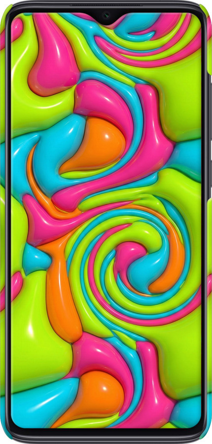 3D пластиковый матовый чехол Y2K Jelly Dream для Xiaomi Redmi Note 8 Pro - 6780m-1783 изображение 