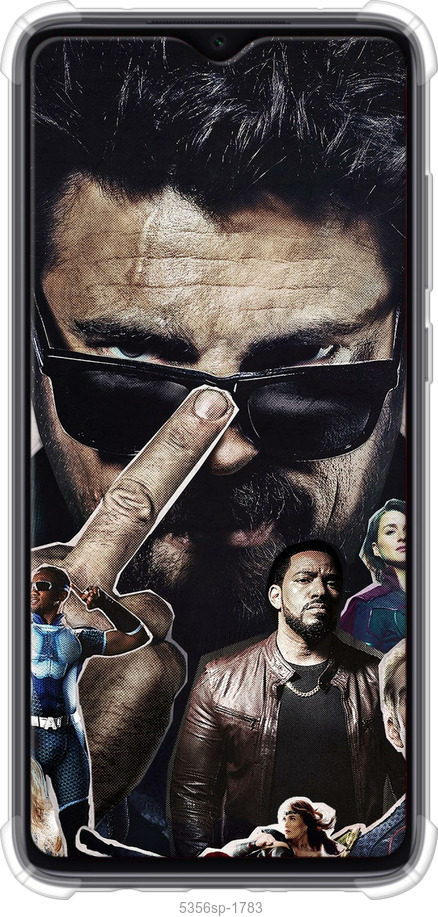 Силіконовий протиударний с посиленими кутами чехол № 5356 для Xiaomi Redmi Note 8 Pro - 5356sp-1783 изображение 