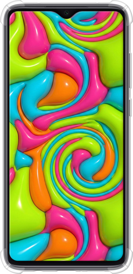 Силикон с усиленными углами чехол Y2K Jelly Dream для Xiaomi Redmi Note 8 Pro - 6780sp-1783 изображение 