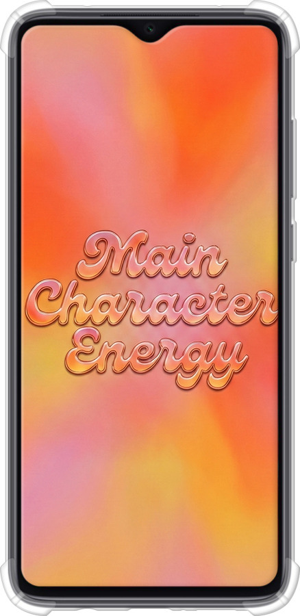 Силикон с усиленными углами чехол Aura Gradient Main Character Energy Aesthetic Y2K для Xiaomi Redmi Note 8 Pro - 6783sp-1783 изображение 