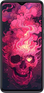 2D пластиковий чехол Череп арт для Xiaomi Redmi Note 8 Pro - 6385t-1783 изображение 