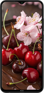 TPU чехол Вишня у шоколаді для Xiaomi Redmi Note 8 - 6698b-1787 изображение 