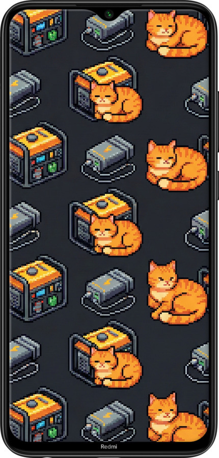 TPU чехол Autonomous Zone для Xiaomi Redmi Note 8 - 6771b-1787 изображение 