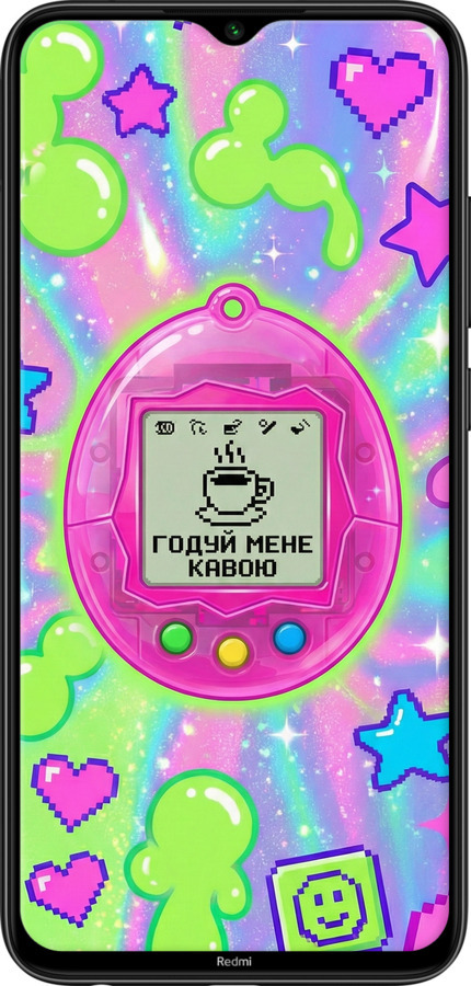 TPU чехол Y2K Aesthetic Retro Pet: Годуй мене кавою для Xiaomi Redmi Note 8 - 6784b-1787 изображение 