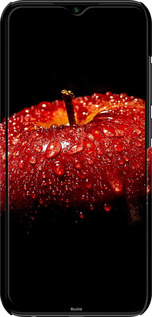 3D пластиковый матовый чехол Яблоко для Xiaomi Redmi Note 8 - 6022m-1787 изображение 