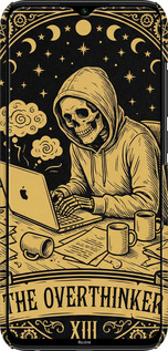 3D пластиковий матовий чехол The Overthinker для Xiaomi Redmi Note 8 - 6774m-1787 изображение 