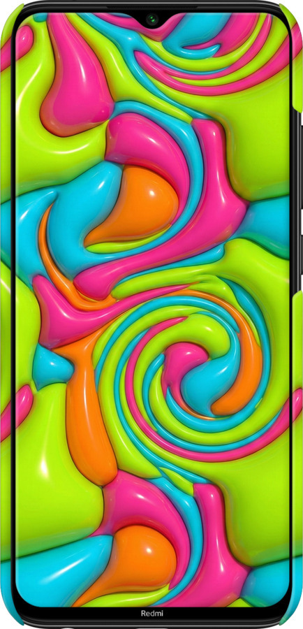 3D пластиковый матовый чехол Y2K Jelly Dream для Xiaomi Redmi Note 8 - 6780m-1787 изображение 