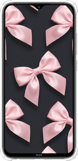 Силіконовий протиударний с посиленими кутами чехол Coquette Ribbons Dark Coquette для Xiaomi Redmi Note 8 - 6767sp-1787 изображение 
