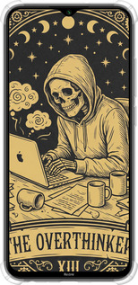 Силіконовий протиударний с посиленими кутами чехол The Overthinker для Xiaomi Redmi Note 8 - 6774sp-1787 изображение 