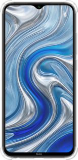 Силикон с усиленными углами чехол Liquid Chrome для Xiaomi Redmi Note 8 - 6781sp-1787 изображение 