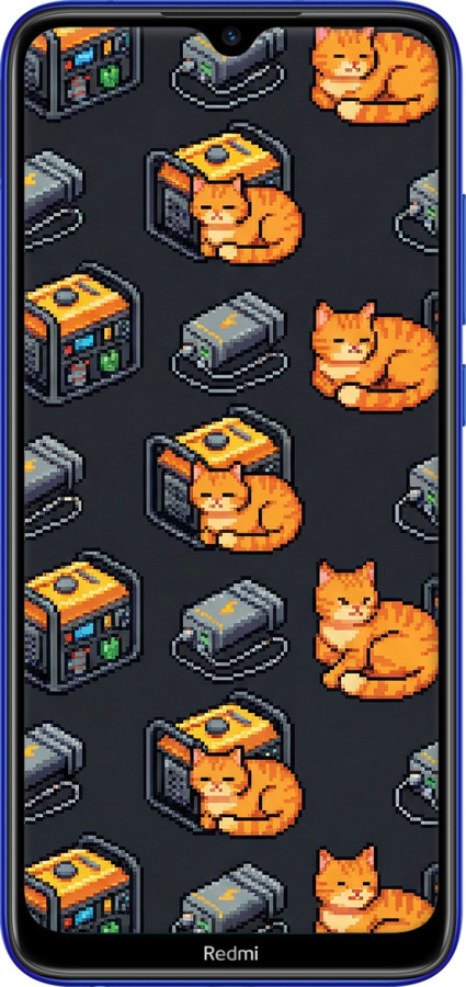 TPU чехол Autonomous Zone для Xiaomi Redmi Note 8T - 6771b-1818 изображение 