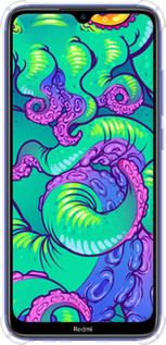 Силіконовий протиударний с посиленими кутами чехол № 5427 для Xiaomi Redmi Note 8T - 5427sp-1818 изображение 